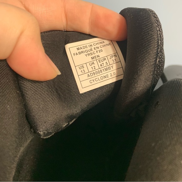 AND1 Cyclone 2.0 Black Style Men's Basketball Shoes - Picture 7 of 8